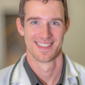 a professional and visually appealing image of a young happy smiling caucasian doctor with white teeth 919 300x300