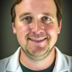 a professional and visually appealing image of a young happy smiling caucasian doctor with white teeth