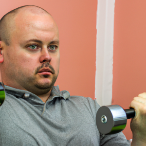 a professional appealing image of a caucasian man or woman exercising in a gym 250 300x300