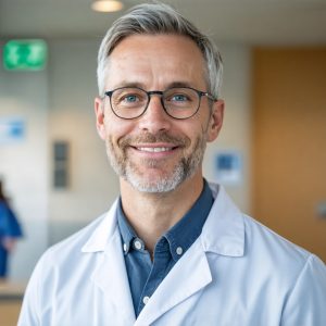 doctor, denmark,age 30,hair grey,eyes blue, 196